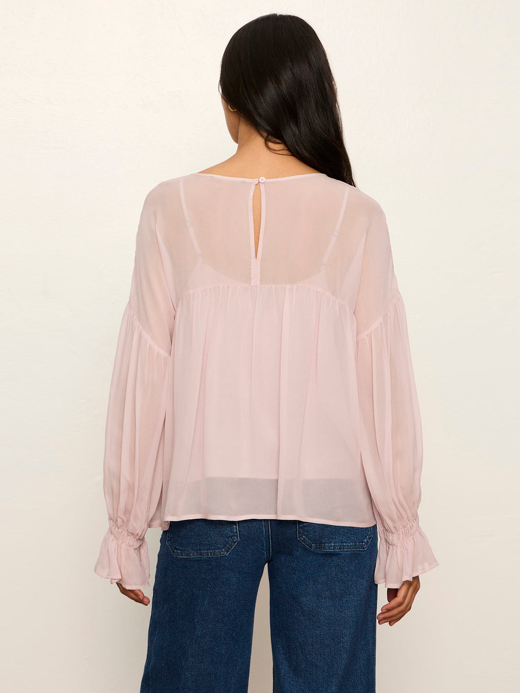 Keepsake Volume Blouse Dried Petal