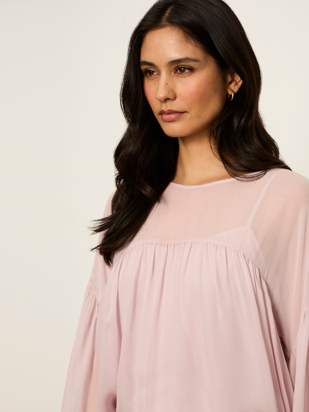 Keepsake Volume Blouse Dried Petal