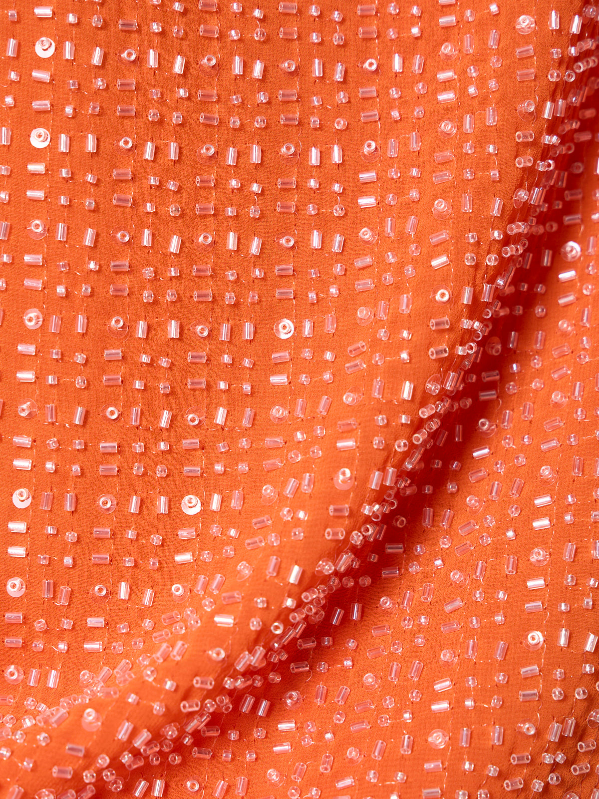 The Becoming Bead Shell Hibiscus Orange