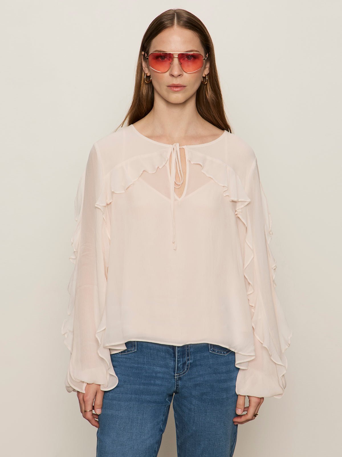 Better Days Blouse Pink Milk
