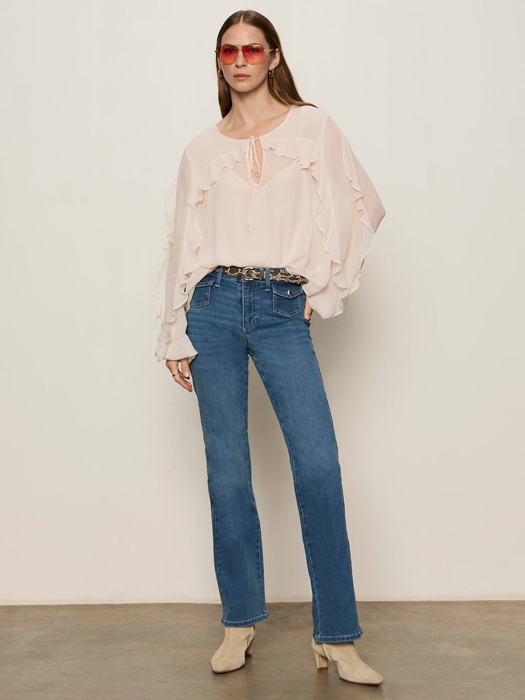 Better Days Blouse Pink Milk