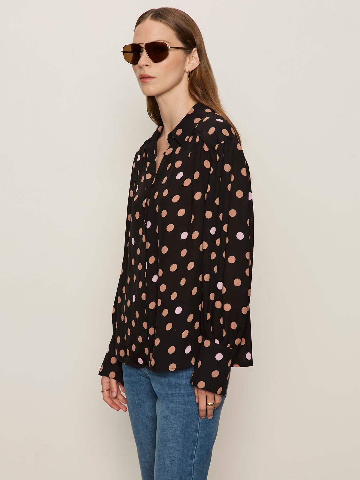 Colette Silk Shirt Popspot