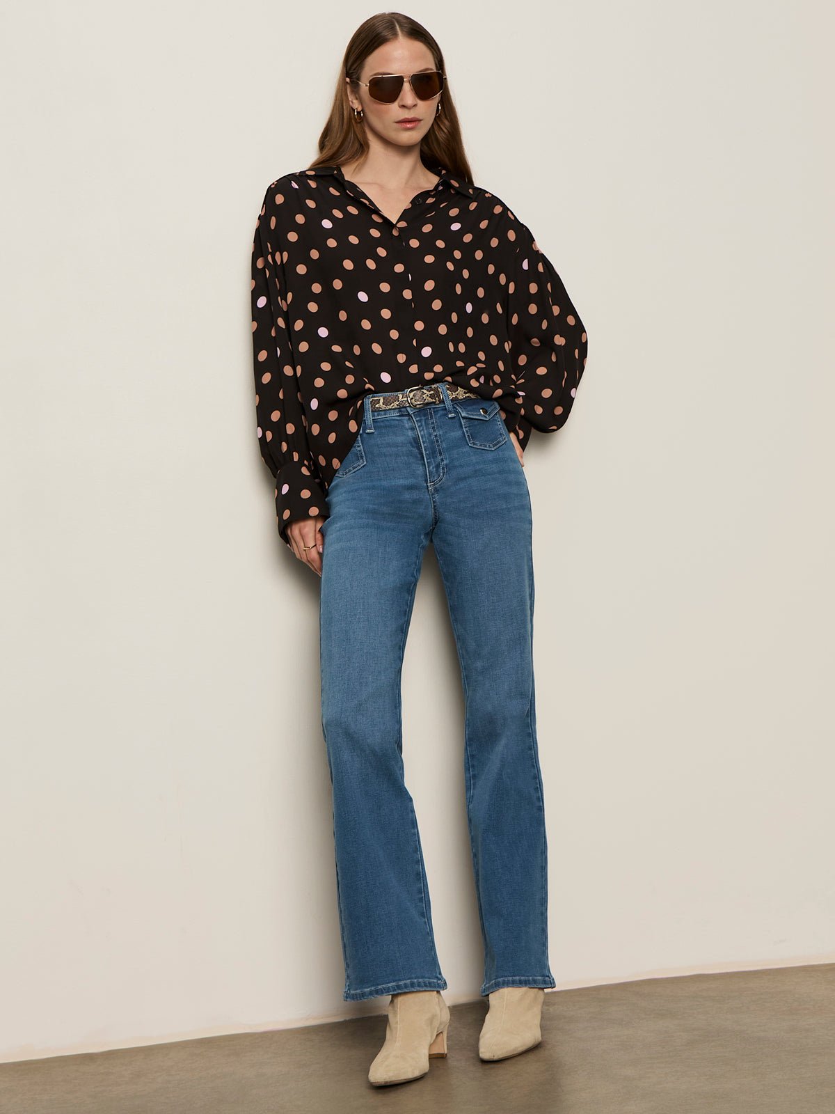 Colette Silk Shirt Popspot