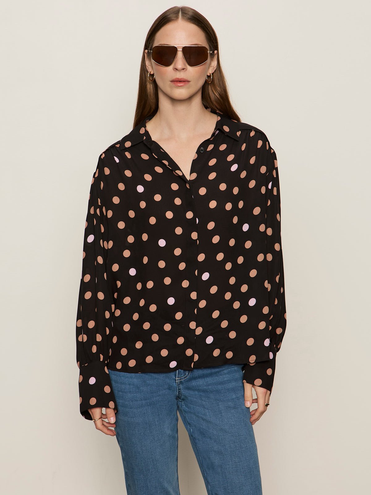 Colette Silk Shirt Popspot