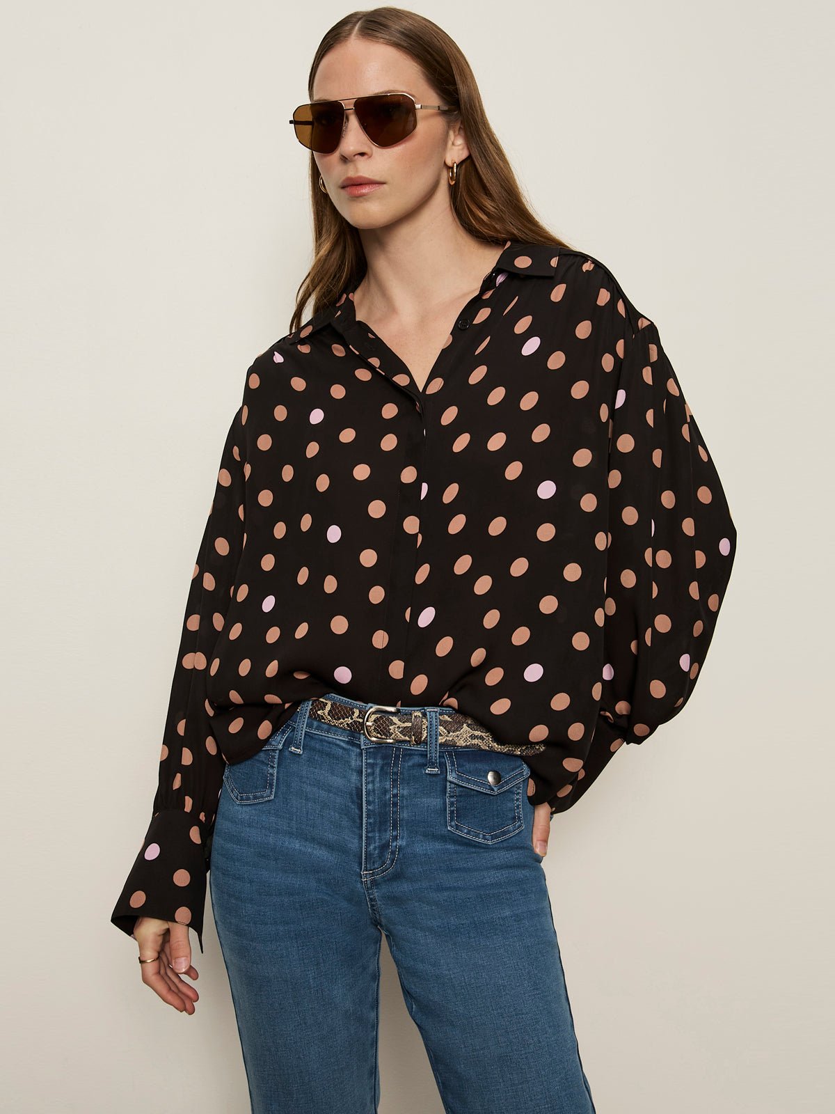 Colette Silk Shirt Popspot
