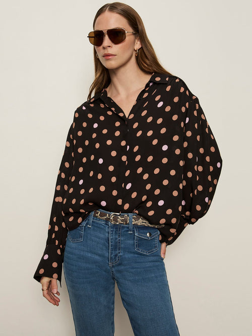 Colette Silk Shirt Popspot