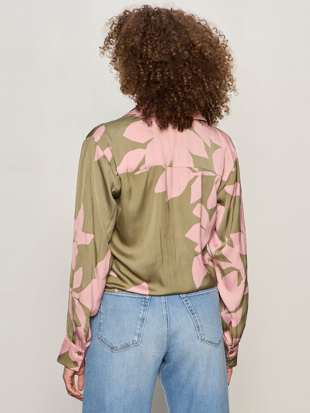 Lover Tie Shirt Pink Silhouette