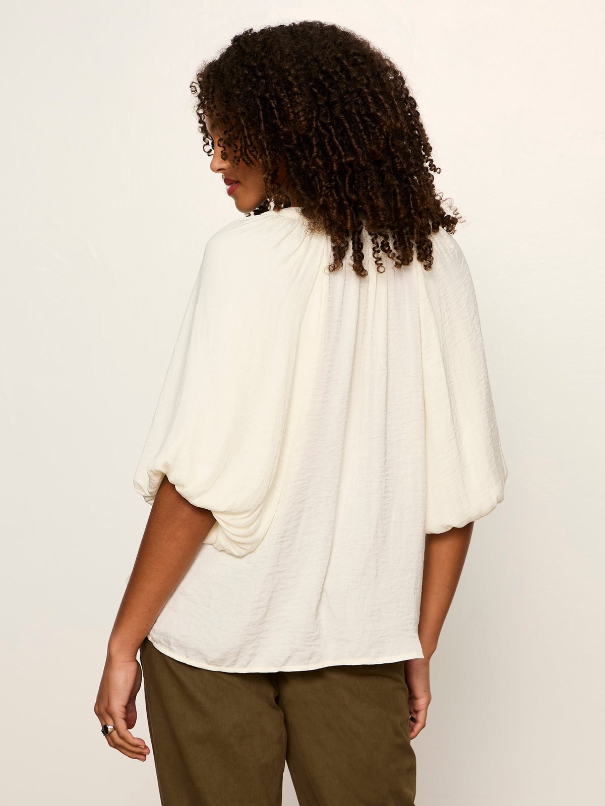 Plenty Of Love Bubble Blouse Collagen